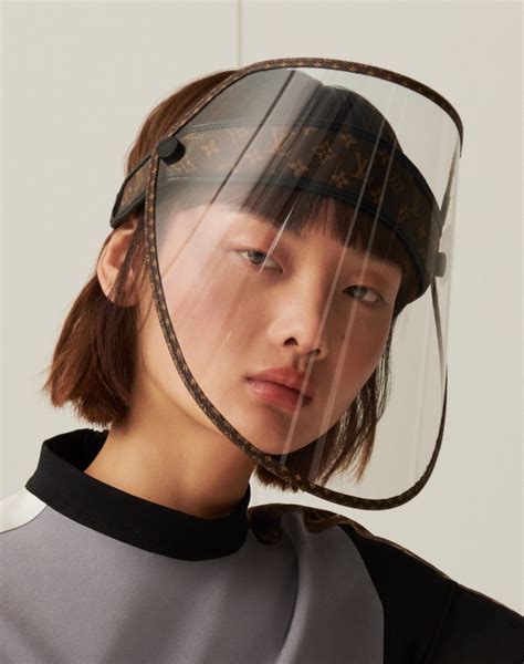 face shield louis vuitton|Louis Vuitton visors.